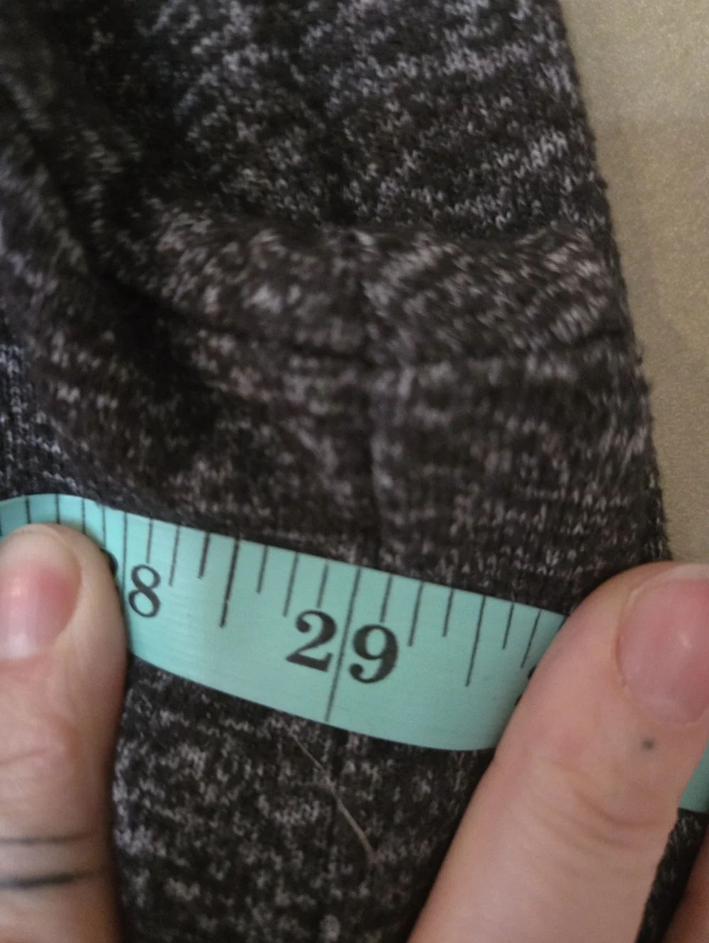 Anthropologie Philosophy | Heather Charcoal Open Front Cardigan, Size 3XL - Picture 6 of 7